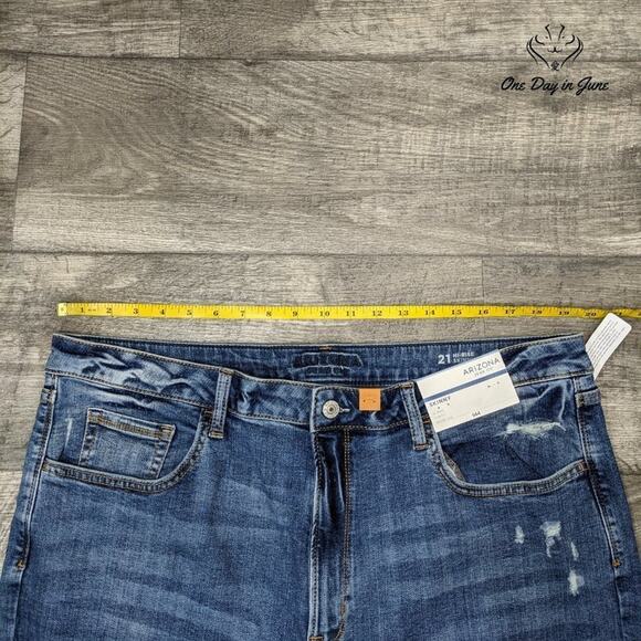 Arizona Jean Co. Juniors Hi Rise Skinny Jeans Size 21 - Picture 3 of 6